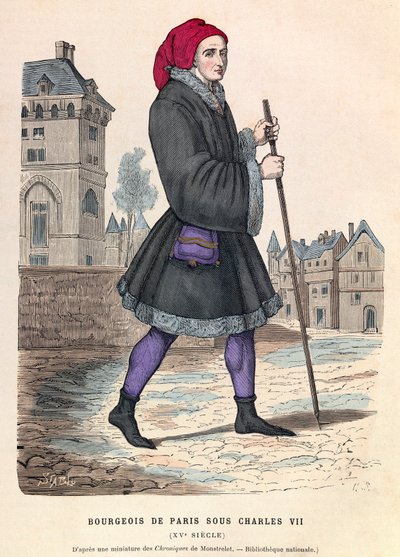 Un bourgeois de Paris sous le règne du roi Charles VII - Anonymous Anonymous