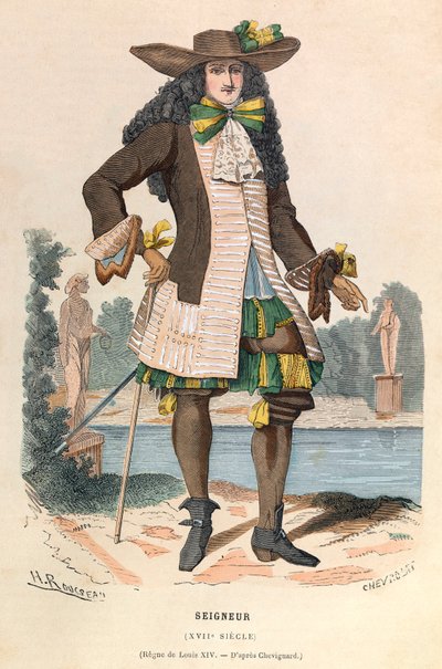 Un seigneur au XVIIe siècle - Un noble XVIIe siècle - Anonymous Anonymous