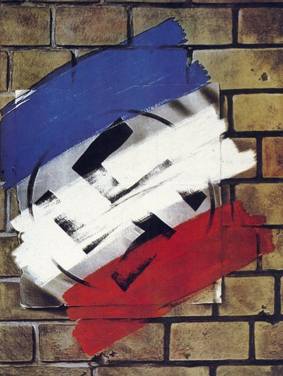 Affiche anonyme publiée à la Libération de la France - 1944 - Anonymous Anonymous