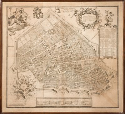 Carte de la ville de Ferrare - Anonymous Anonymous
