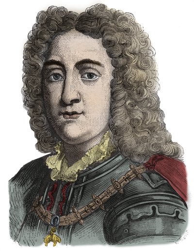 Charles VI, Empereur romain germanique (1685-1740) - Charles de Habsbourg (Karl von Habsburg) (Charles VI du Saint-Empire) 1685-1740 - Gravure - Anonymous Anonymous