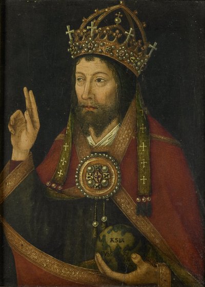 Christ en Salvator Mundi, vers 1500 - Anonymous Anonymous
