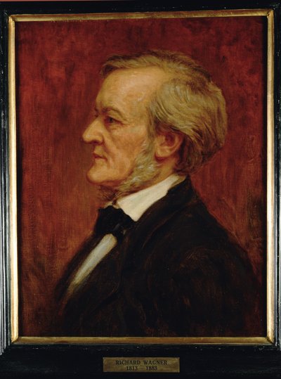 Compositeur Richard Wagner ... (peinture sur toile) - Anonymous Anonymous