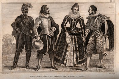 Costumes sous le règne d