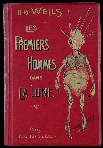 Couverture de Les Premiers Hommes dans la Lune par H. G. Wells (Herbert George) - Anonymous Anonymous