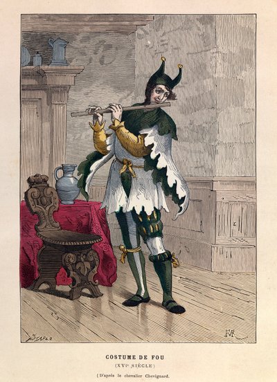 Costume de fou au XVIe siècle - Anonymous Anonymous