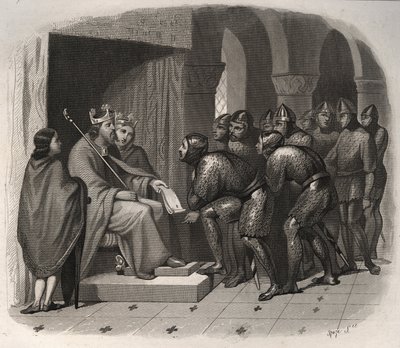 Édouard le Confesseur (un des derniers rois anglo-saxons d
