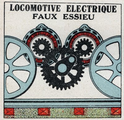 Chemins de fer électriques : faux essieu d