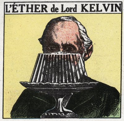 Phénomènes électriques : une illustration de la théorie de William Thomson, Lord Kelvin (1824-1907) selon laquelle l