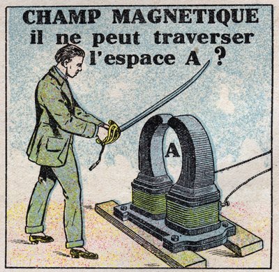 Éther (matériel) : champ magnétique. Ne peut-il pas traverser l