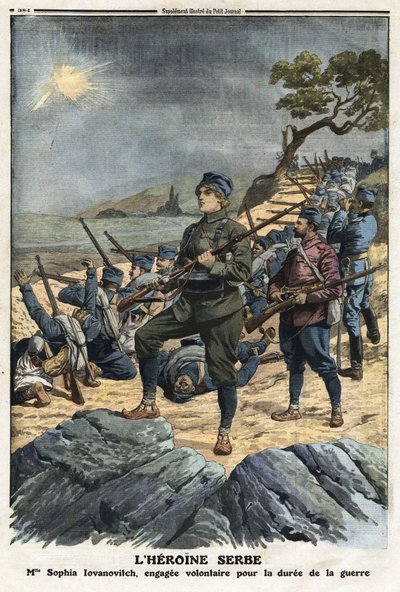Première guerre balkanique : portrait de Sophia Yovanovich, une jeune femme serbe qui s