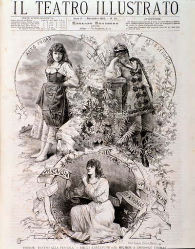 Illustration pour Mignon, opéra d