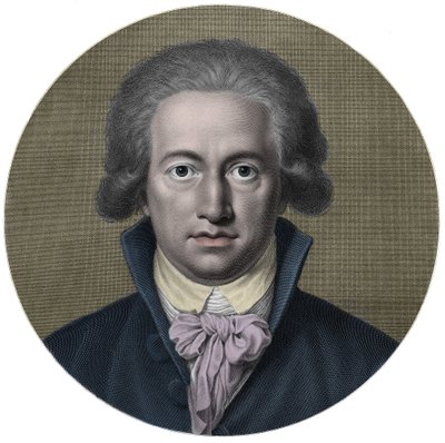 Johann Wolfgang von Goethe (1749-1832). Écrivain allemand. Gravure du 19ème siècle - Portrait de Johann Wolfgang Goethe - Anonymous Anonymous