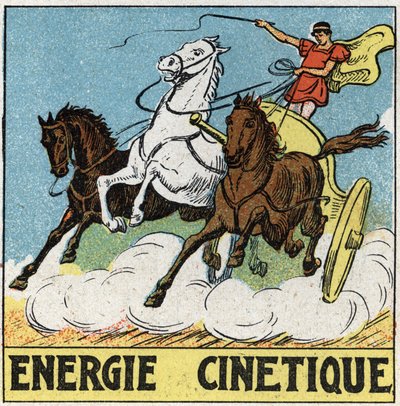 Énergie cinétique : aurige à l