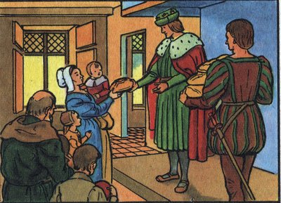Le roi de France Louis XII (1462-1515) "Père du Peuple" illustration anonyme dans "Collection des souverains et chefs d