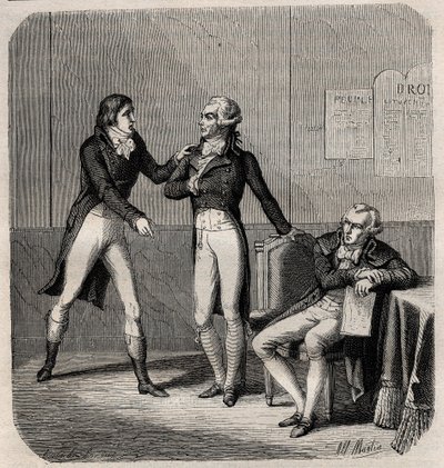 Maximilien Robespierre - Louis de Saint-Just - Anonymous Anonymous