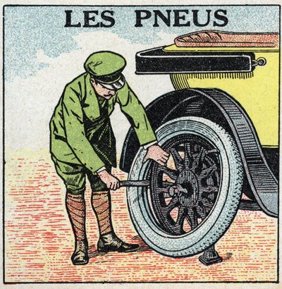 Traction mécanique : les pneus d