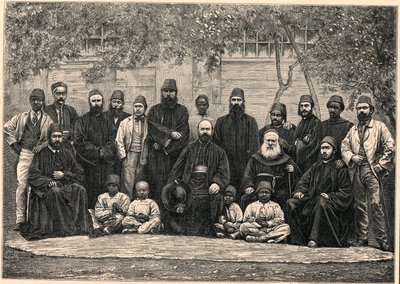 Mgr Daniel Comboni (1831-1881) et les missionnaires partis avec lui du Caire pour Khartoum le 26 janvier - Anonymous Anonymous