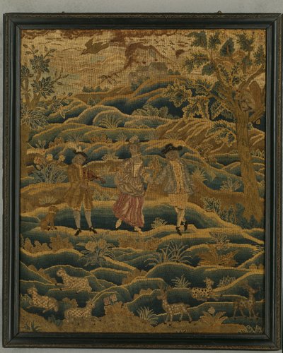 Broderie, vers 1750 - Anonymous Anonymous