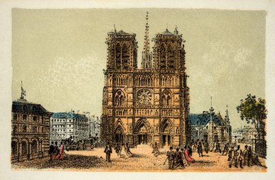 Paris 1874 : Notre-Dame, Collection privée - Anonymous Anonymous