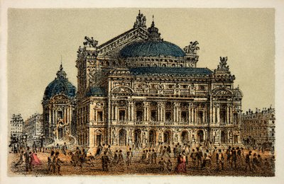 Paris en 1874 : Le nouvel Opéra (Opéra Garnier) - Anonymous Anonymous