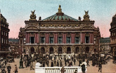 Paris : vue de la façade de l