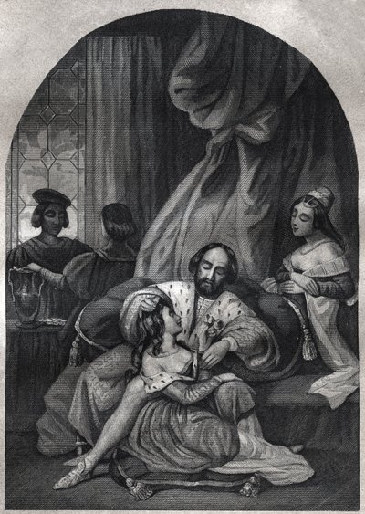 Paul III (pape de 1534 à 1549) et sa famille - Gravure de 1842 dans « Histoire des papes : crimes, meurtres, empoisonnements, parricides, adultères, incestes... » par Maurice Lachatre. Collection privée - Anonymous Anonymous