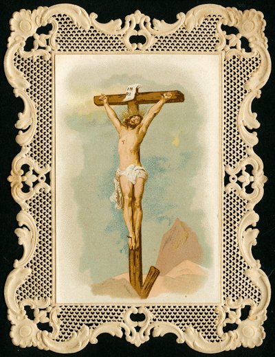Image pieuse : Crucifixion - Anonymous Anonymous