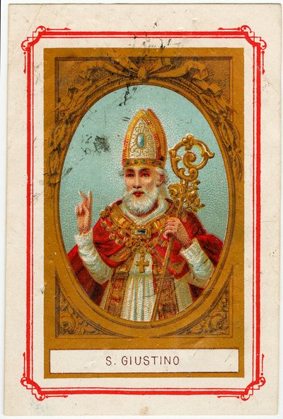 Image pieuse : Giustino di Chieti - Anonymous Anonymous