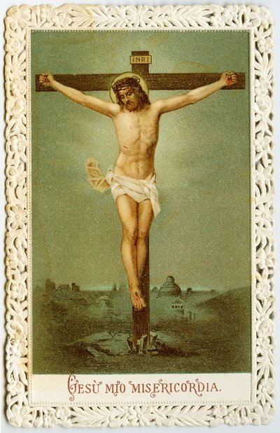Image pieuse : La Crucifixion - Anonymous Anonymous
