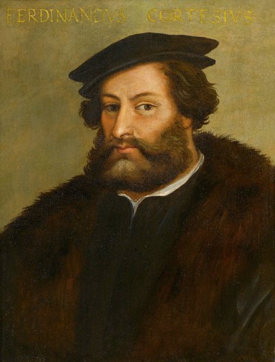 Portrait de Fernand Cortes - Anonymous Anonymous