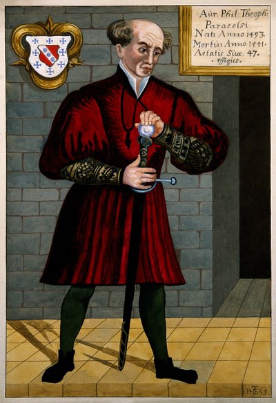 Portrait de Philippus Aureolus Paracelsus - Anonymous Anonymous