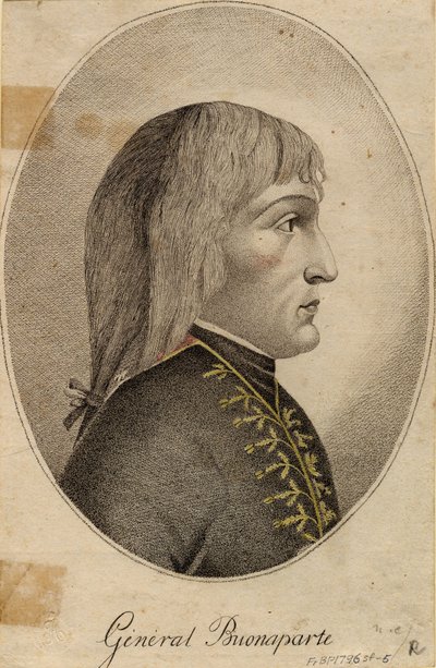 Portrait du Général Napoléon Bonaparte - Anonymous Anonymous