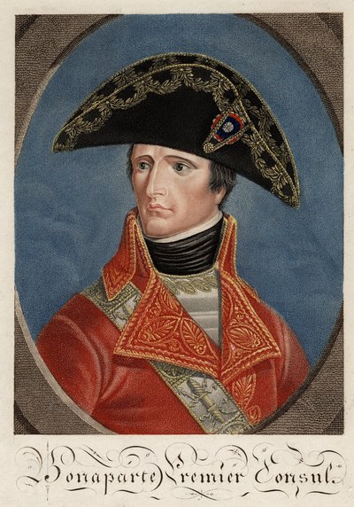 Portrait du Premier consul Napoléon Bonaparte (1769-1821) - Anonymous Anonymous