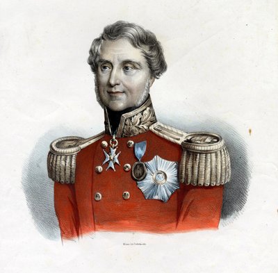 Portrait du Baron Raglan (FitzRoy James Henry Somerset) - Anonymous Anonymous