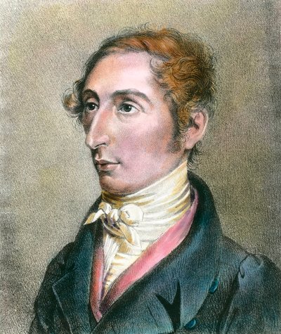 Portrait de Carl Maria von Weber, compositeur allemand - Anonymous Anonymous