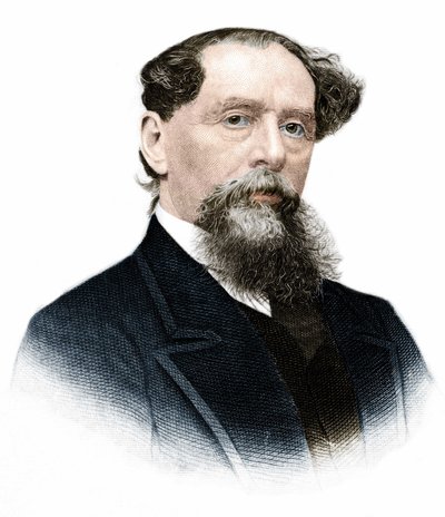 Portrait de Charles Dickens (1812-1870), écrivain anglais - Anonymous Anonymous