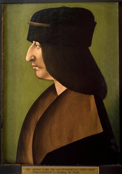 Portrait de Charles VIII de France - Anonymous Anonymous