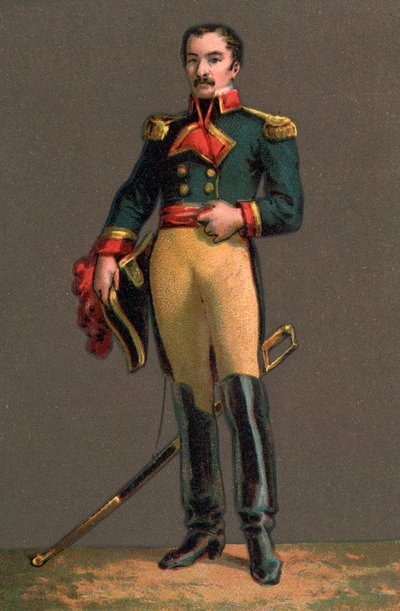 Portrait de Francisco Solano López, dictateur paraguayen. Chromolithographie Collection privée - Anonymous Anonymous