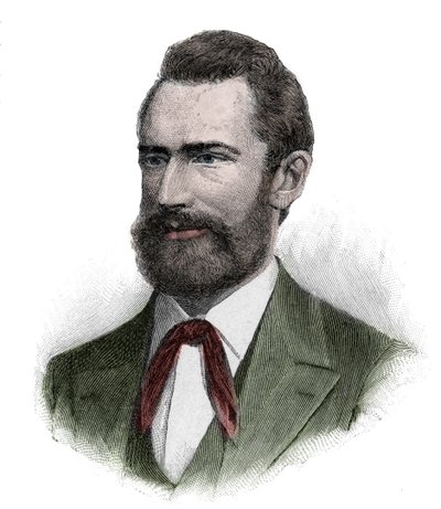 Portrait de Friedrich Wilhelm Ludwig Leichhardt (1813-1848 ?) explorateur et naturaliste prussien (allemand) - Ludwig Leichhardt, explorateur et naturaliste prussien de l