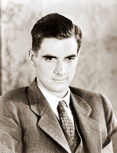 Portrait de Howard Robard Hughes en 1934. Producteur de films et industriel américain. 1905-1976 - Anonymous Anonymous