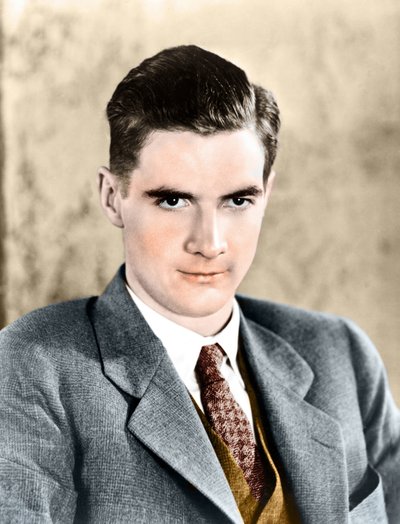 Portrait de Howard Robard Hughes en 1934. Industriel et producteur américain. 1905 - 1976 - Anonymous Anonymous