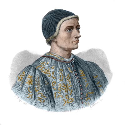 Portrait de Jacques Cœur (1395-1456) argentier du roi Charles VII et homme d