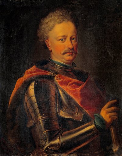 Portrait de Jean III Sobieski (1629-1696) roi de Pologne - Anonymous Anonymous