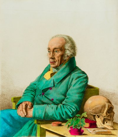 Portrait de Joseph Friedrich Blumenbach (1752-1840) Anthropologue et biologiste allemand. Collection privée - Anonymous Anonymous