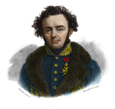 Portrait de Joseph Paul Gaimard, naturaliste français (1796-1858) dans 