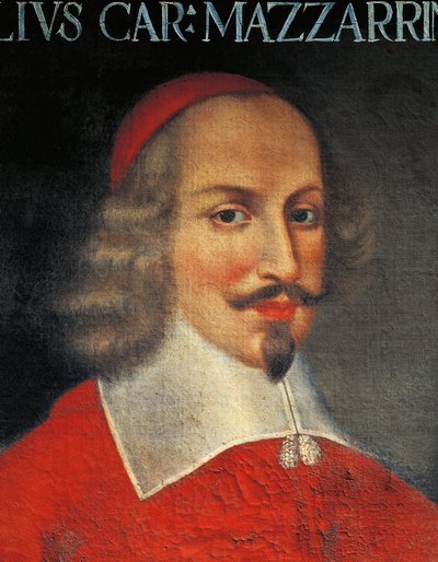 Portrait de Jules Mazarin, né Giulio Raimondo Mazzarino (Pescina) - Anonymous Anonymous