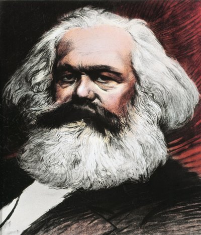 Portrait de Karl Marx - Anonymous Anonymous