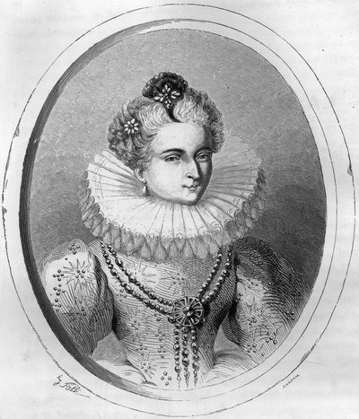 Portrait de Leonora Dori (ou Dosi) dite Galigai, maréchale d