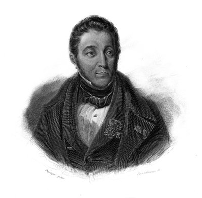 Portrait de Louis-François-Xavier Crespel, dit Crespel-Delisse, industriel français dans "Portraits et histoire des hommes utiles : hommes et femmes de tous pays et de toutes conditions, qui ont acquis des droits à la reconnaissance". - Anonymous Anonymous